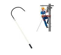 Gancio Salvataggio For Sicurezza Elettrica,palo Salvataggio Isolato,strumenti Salvataggio Portatili For Sottostazioni,lunghezza Opzionale 100/150/200/300cm(White,100cm/3.3ft)