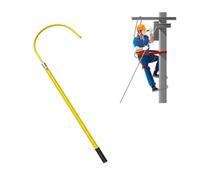 Gancio Salvataggio For Sicurezza Elettrica,palo Salvataggio Isolato,strumenti Salvataggio Portatili For Sottostazioni,lunghezza Opzionale 100/150/200/300cm(Yellow,200cm/6.6ft)