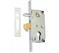 Gancio Serratura 72/30 per Porta Scorrevole Con Perno di Guida Cilindro