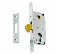 Gancio Serratura 72/40 a Incasso per Porta Scorrevole Cilindro Cancello