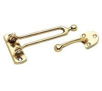 81547 Q.TA'. 6 BL GANCIO PER PORTA ROMA 130X65 MM OTTONE LUCID