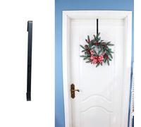 Gancio singolo in metallo per ghirlanda da appendere alla porta d'ingresso.