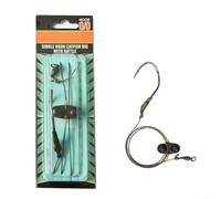 Gancio singolo per pesce gatto con sonaglio con sonaglio con fondo in acciaio al carbonio, progettato per attirare il pesce gatto simulando la preda (6#)