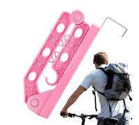 Gancio sopra la porta per il bagno, appendiabiti pieghevole sopra la porta