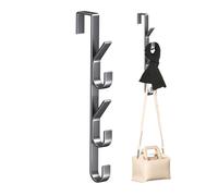 Gancio su porta - Pratico posteriore del gancio delle porte | Acciaio al carbonio robusto sopra i ganci della porta | Non c'è bisogno di colpire il gancio posteriore della porta | Gancio di deposito p