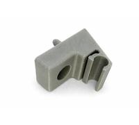 Gancio Supporto Aletta Parasole Compatibile Fiat Panda, 500, Punto, Idea, Doblo, Fiorino, Qubo, Lancia Ypsilon, Citroen Nemo - Clip Fissaggio Pantina Grigio, Ricambio Resistente