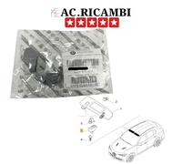 Gancio Supporto Fissaggio Aletta Parasole per ALFA ROMEO STELVIO Pantina Grigia