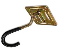 Gancio Supporto Portabici a Soffitto Art 822 in Acciaio tropicalizzato 10 cm