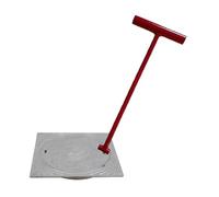 Gancio Tombino Chiavi di Sollevamento per Tombini per Impieghi Gravosi Avvitabili Universali, Utensile di Apertura Tombini Stile T per Griglia di Scarico Tombini, Gancio di Sollevamento Polpa(80cm (31