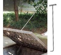 Gancio Tombino Gancio di Sollevamento di Tombini Pesanti - 68/88/118 Cm, Strumento di Coperture Settiche In Cemento Rimozione, Sortenza di Grate di Scarico di Tempesta per Lo Spostamento/ Tiro ( Size