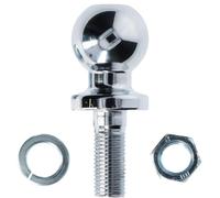 Gancio Traino, 50mm 3,5T Gancio Traino Rimorchio, Rimorchio A Sfera, Ø22mm Vite, Gancio di Traino Sferico per Rimorchio in Acciaio, per Aste di Accoppiamento con un Carico Fino a 3,5 Tonnellate
