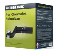 Gancio traino adatto per Chevrolet Suburban K2Y fisso Auto Hak NUOVO