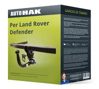 Gancio traino adatto per Land Rover Defender Tipo L663 rimovibile Auto Hak NUOVO