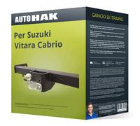 Gancio traino adatto per Suzuki Vitara Cabrio Tipo ET/TA fisso Auto Hak NUOVO