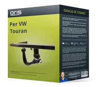 Gancio traino adatto per VW Touran 1T1/1T2 rimovibile Oris NUOVO
