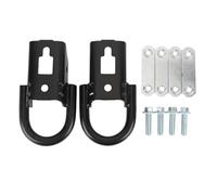 Gancio traino anteriore D - Ring, set 1 paio, acciaio nero FL3Z - 17A954 - C - elevata resistenza anticorrosione e sicurezza, compatibile con Expedition e Navigator 2007-2015