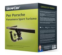 Gancio traino compatibile per Porsche Panamera Sport Turismo 17-23 estr. TowCar