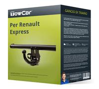 Gancio traino compatibile per Renault Express 21- rimovibile TowCar NUOVO