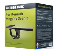 Gancio traino compatibile per Renault Megane Scenic 03- fisso Auto Hak NUOVO