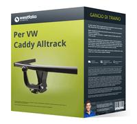 Gancio traino compatibile per VW Caddy Alltrack 2015-2020 fisso Westfalia NUOVO
