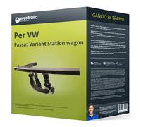 Gancio traino compatibile per VW Passat Variant wagon 14- estr. Westfalia NUOVO