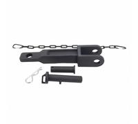Gancio Traino con Perni Heavy-Duty Kit Gancio di Traino Nero Opaco per Meccanici