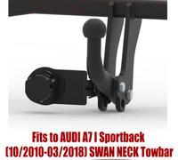 Gancio Traino Curvo Per AUDI A7 Sportback 2010-18 13 Pin Kit Relay Bypass A098