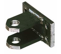 AMA Gancio di Traino Fisso per Rimorchi Non Omologato, Facile Montaggio, Massima Durabilità per Uso Agricolo, Lunghezza 100 mm, Peso 4,05 kg, Made in Italy