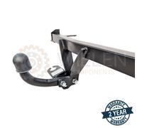 GANCIO TRAINO FISSO PER FIAT PANDA 2WD 2003-2012 + KIT 13 POLI