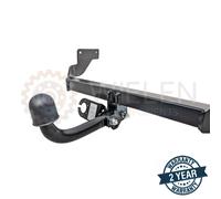 GANCIO TRAINO FISSO PER PEUGEOT BIPPER 2008- + KIT 7 POLI