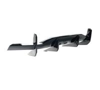 Gancio Traino Paraurti Per Chevrolet Per Corvette C8 Diffusore | Per E-ray Per STG Z51 2020-2025 Diffusore Paraurti Posteriore Kit Corpo Stile Pinna Squalo(Glossy Black)