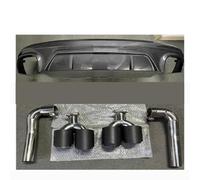 Gancio Traino Paraurti Per Geely Per Monjaro Per Star Diffusore | Baule posteriore Coperchio Auto Spoiler Per Xing Per Yue L 2021-2024 Automobile Ala Coda Parti(Carbon Pattern)