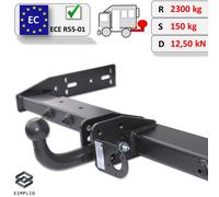 Gancio traino per camper per Fiat Ducato X250 X290 Weinsberg CaraHome 06-