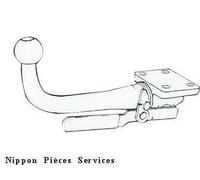 Gancio traino PER Toyota Corolla 1.3 XLi 16V 65 KW 88 CV