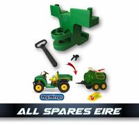 GANCIO TRAINO RIMORCHIO PEG PEREGO PER JOHN DEERE GATOR ADATTO AGLI ATTACCHI ...