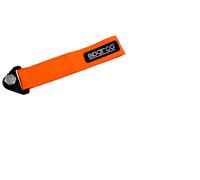 Gancio Traino sparc Racing Nastro Cintura Stoffa Staffa Acciaio 3000KG ARANCIO