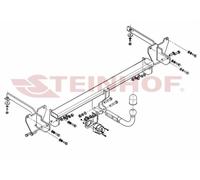 Gancio traino Steinhof Renault Megane II Wagon 2003-2009
