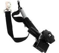 Gancio Universale Argento per Bicicletta per Rimorchio - Adattatore 25 cm