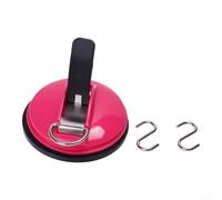 Gancio Ventosa Auto Roulotte per superficie Liscia Gancio Ventosa | Materiali ABS e PVC robusti, ganci metallo inclusi, resistenza usura, lunga durata nel tempo(3)