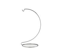 Gancio versatile per ornamenti in vetro, gancio a sfera in ferro a forma di luna, espositore per vasi di fiori, elegante decorazione per la casa, adatto per varie dimensioni di