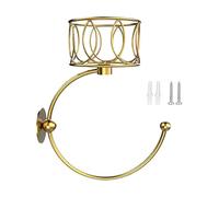Gancio Vintage - Anello Di Asciugamano Montato A Parete Rustico Pesante Per Una Forte Sospensione, Doppia Funzione Con Design Decorativo A Lume Di Candela, Gancio Per Camera Da Letto, Cucina, Doccia,