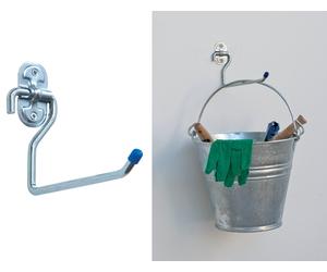 Gancio Zincato 4030 a Forma L 150 mm Aldeghi Luigi Spa 10 Pezzi