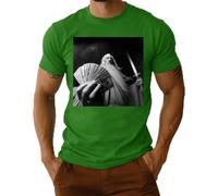 Gandalf il meme bianco con denaro e spada, maglietta da uomo | Un design potente che rappresenta denaro e potere umoristico, perfetto per ogni occasione.