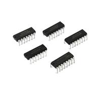 gande IC Kit 5PCS 74LS148 74LS154 74LS160 74LS161 74LS164 74LS175 74LS192 74LS244 74LS245 74LS248 74LS245 74LS248 74LS273 Dip IC Chip (Color : 74ls244 Dip-14)
