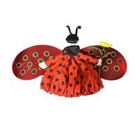 Gander Outfit, Garden Gander Clothes, Decorative Lawn Costume, Interactive Winged Animal Inspired Attire, Fits Cement Statues, Yard, Porch, and Seasonal Home Decor 16.54x11.02 Inches