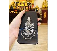 Gandhanra Unico Buddha Amuleto Adesivo in metallo del buddismo thailandese, decalcomanie adesive per telefono e laptop per Zen, meditazione