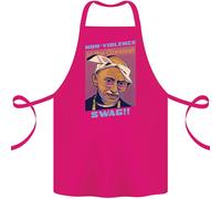 Gandhi Parodia Gangsta Rap Musica Hip Hop Cotone Grembiule 100% Biologico