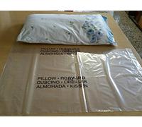 Gandolfi Enrico snc Buste per Cuscini in Polietilene con Chiusura a Pressione - 5 Pezzi, Dimensioni 55x85 cm