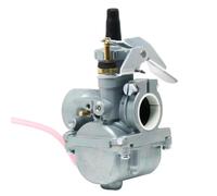 GANDUS Carburatore Universale A Slitta Rotonda Serie VM da 18 Mm VM18-144 per Yamaha Jog 80 Dit Pit Bike Moto Cafe Racer