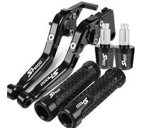 GANDUS Universale per Hon&da SH300 SH300i Sh 300 300i 2018 2019 2020 2021 2022 2023 Moto Regolabile Freno Leve di Frizione Manubrio Grips Finisce(8)